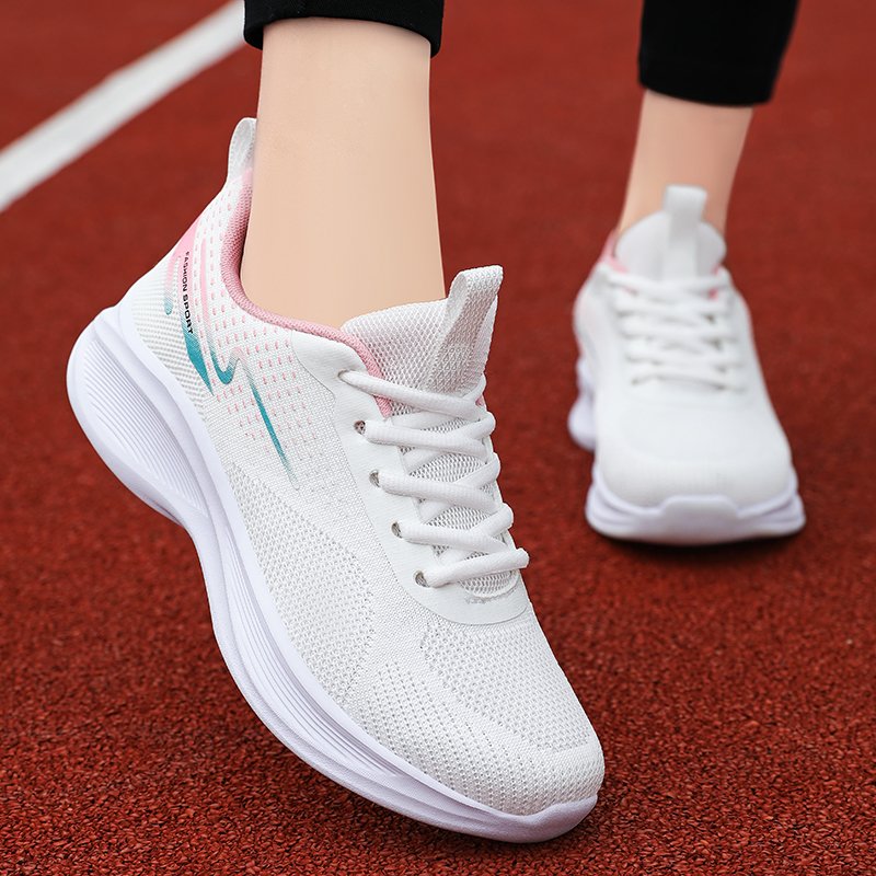 Traveling air-breeding women's shoes, 2024, light-soft soft-shoe-shoe-shoe-shoe-leaved students, running shoes