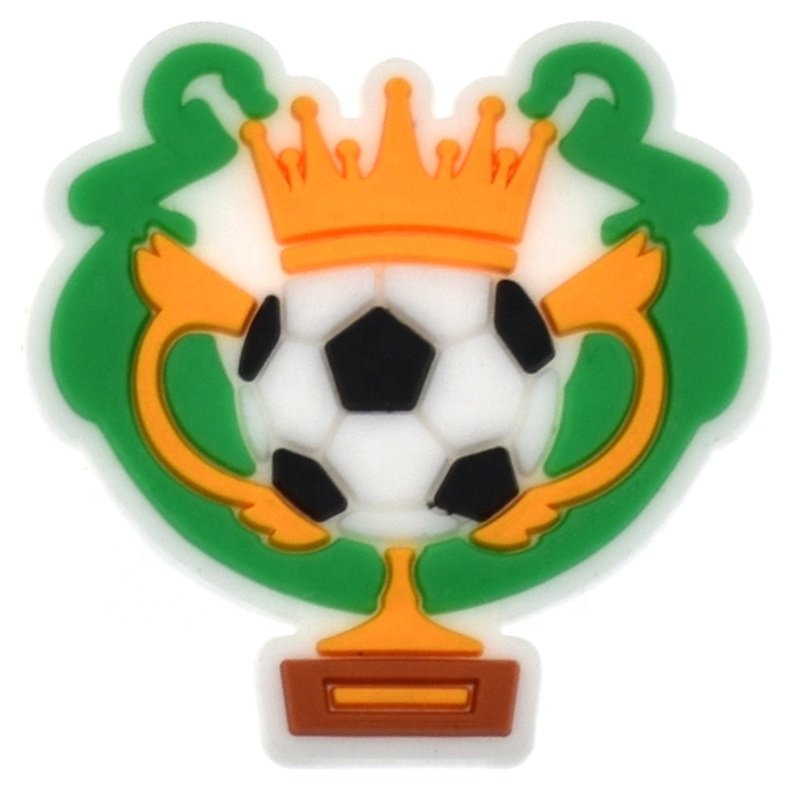 new design soccer team shoe charms club football shoe charms Soft Pvc MLS europe footy teams soccer shoe charms for clog