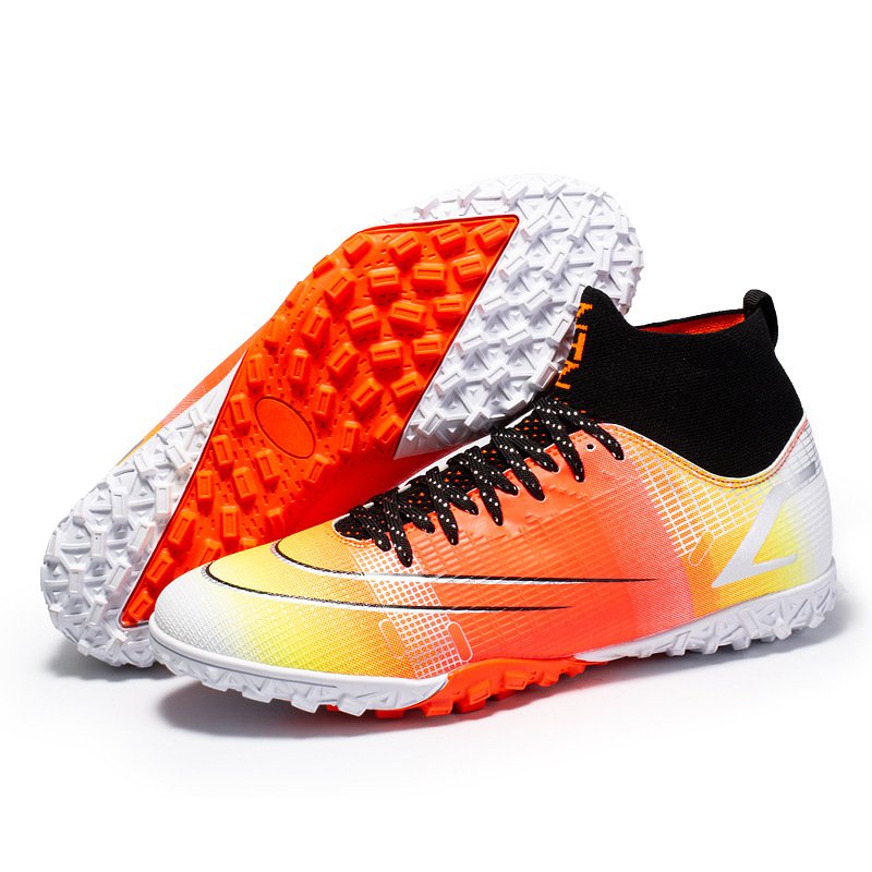 New Men's Football Shoes High Quality Anti slip Shoes Factory Customized LOGO Sports Football Boots