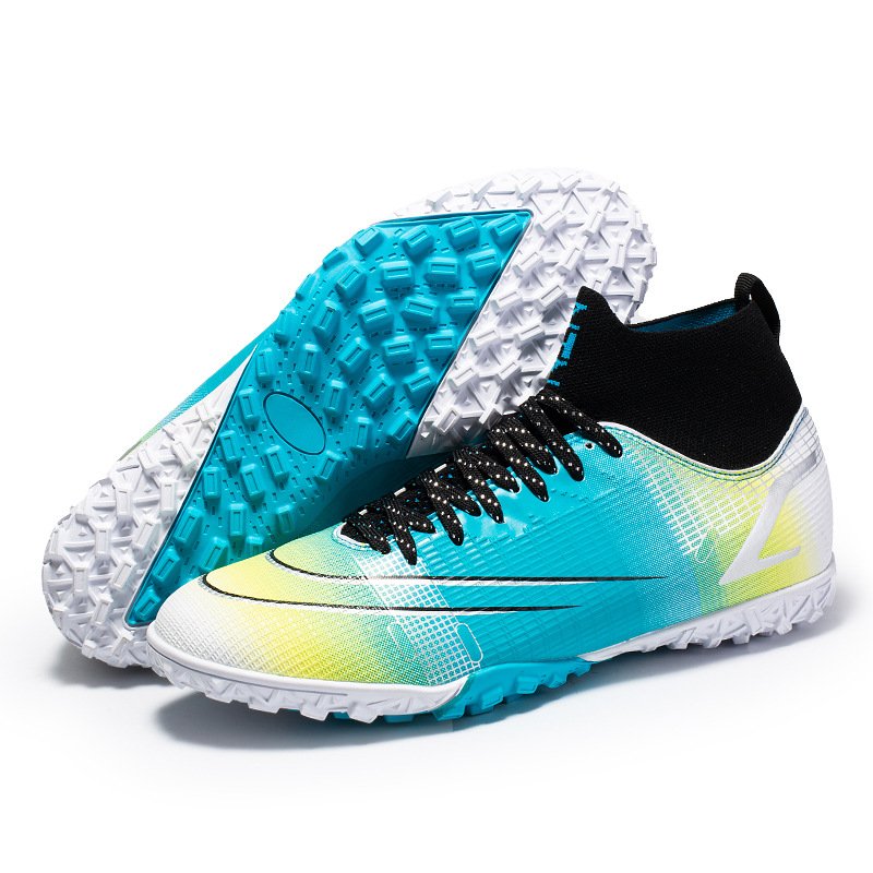 New Men's Football Shoes High Quality Anti slip Shoes Factory Customized LOGO Sports Football Boots