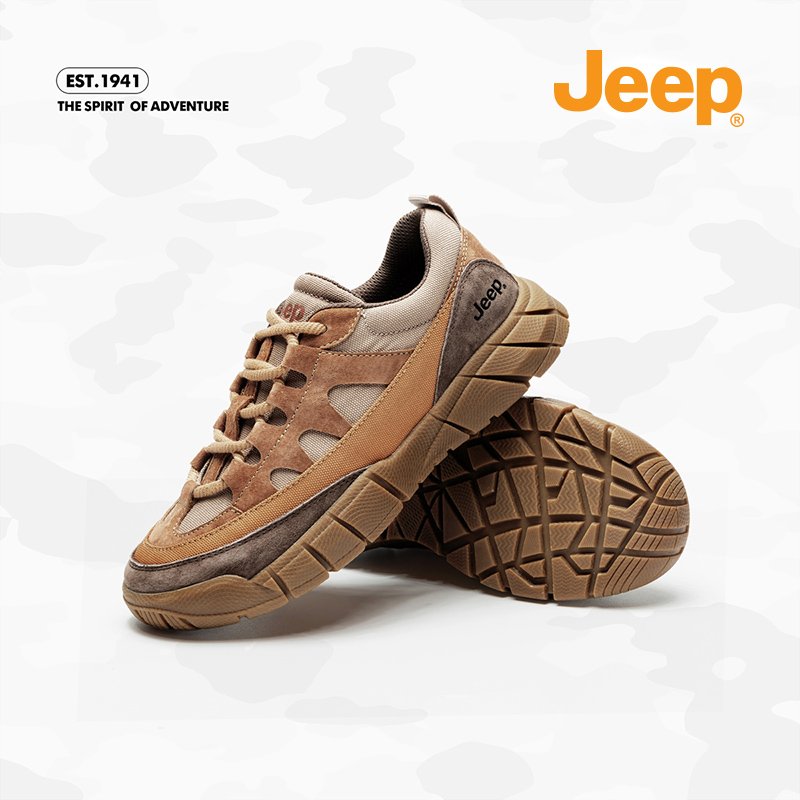 jeep recreational shoes, 2024, new retrospect, light and leisure-explosive sportsgirl shoes