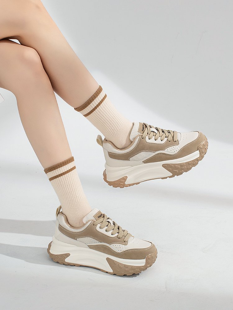 Old Augu Lion-Dang's 2024 new spring, autumn and winter gray sneakers with retrospect