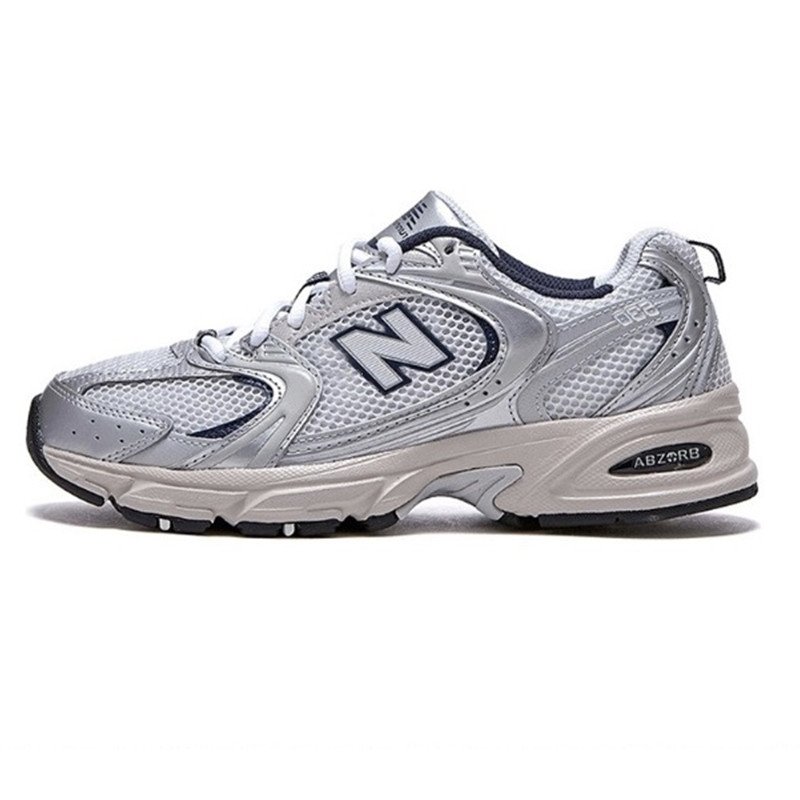 NB GIRL'S 530-SERIES RECREATIONAL SPORTS NET RUNNERS MEN'S SLIDING RESISTIBLE WHITE SHOES EXHALATION MR 530SG
