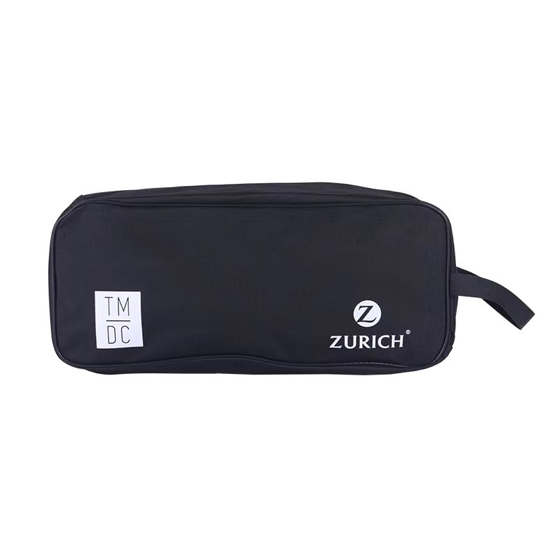 Factory Custom PU Polyester Water Resistant Zipper Pouch Sport Portable Shoes Dust Bags Mens Soccer Shoe Bag Football Shoes Bags