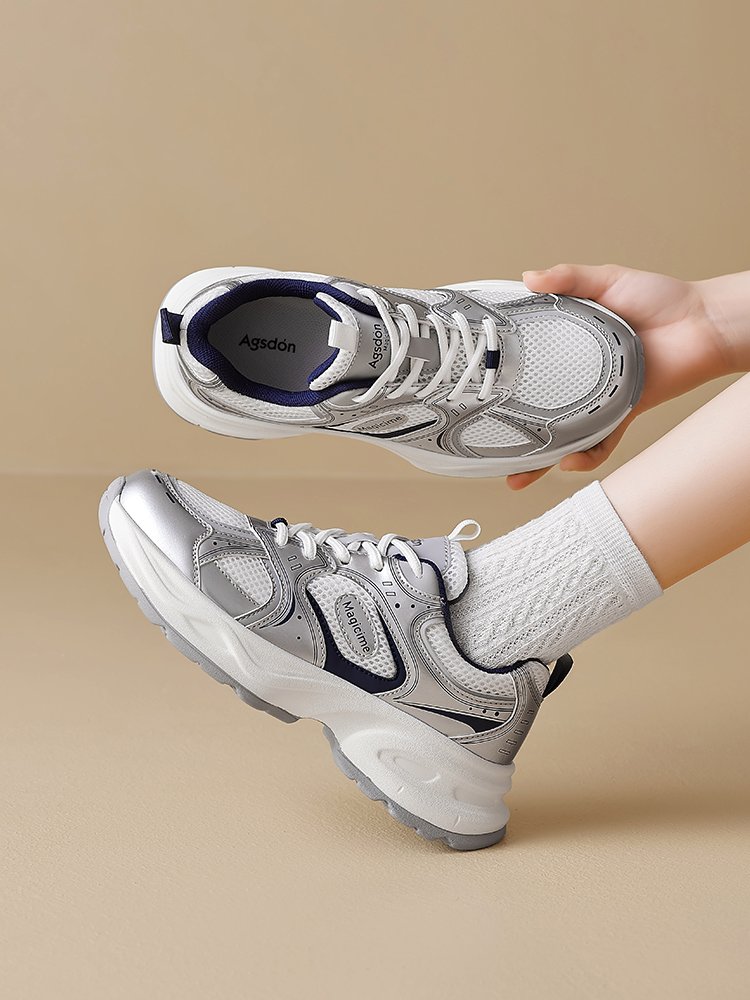 Old man's shoes and girls' 2024 new one, early autumn and winter
