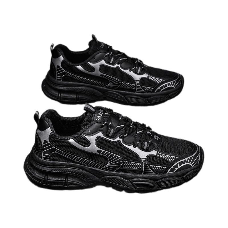 Autumn and winter new men's fashion design sports shoes wear-resistant soft sole sports walking shoes