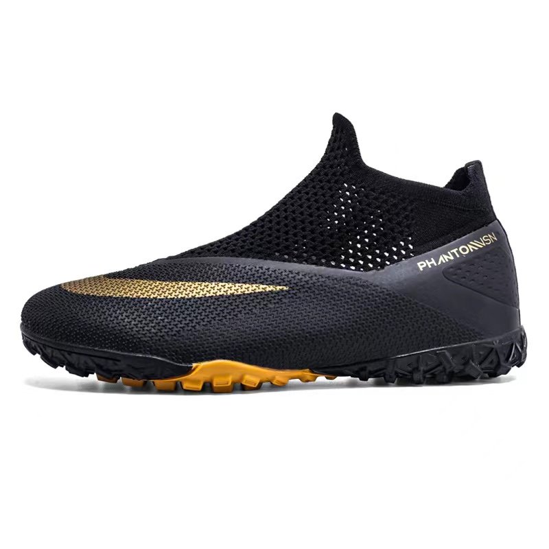 2022 Men Cleats Football Boots High Top Soccer Sneakers Football Shoes Turf Futsal Outdoor Soccer Shoes