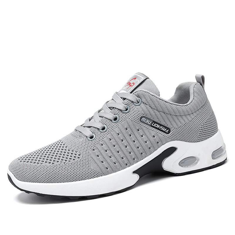 2024 Spring and Autumn New Breathable Air Cushion Men's Running Shoes Lightweight Casual Sports Shoes