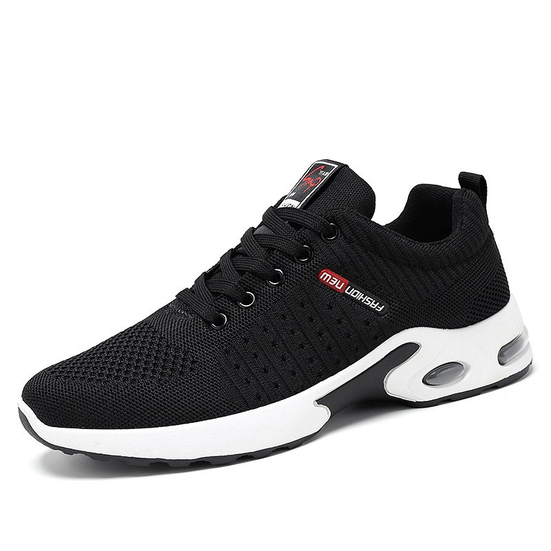 2024 Spring and Autumn New Breathable Air Cushion Men's Running Shoes Lightweight Casual Sports Shoes