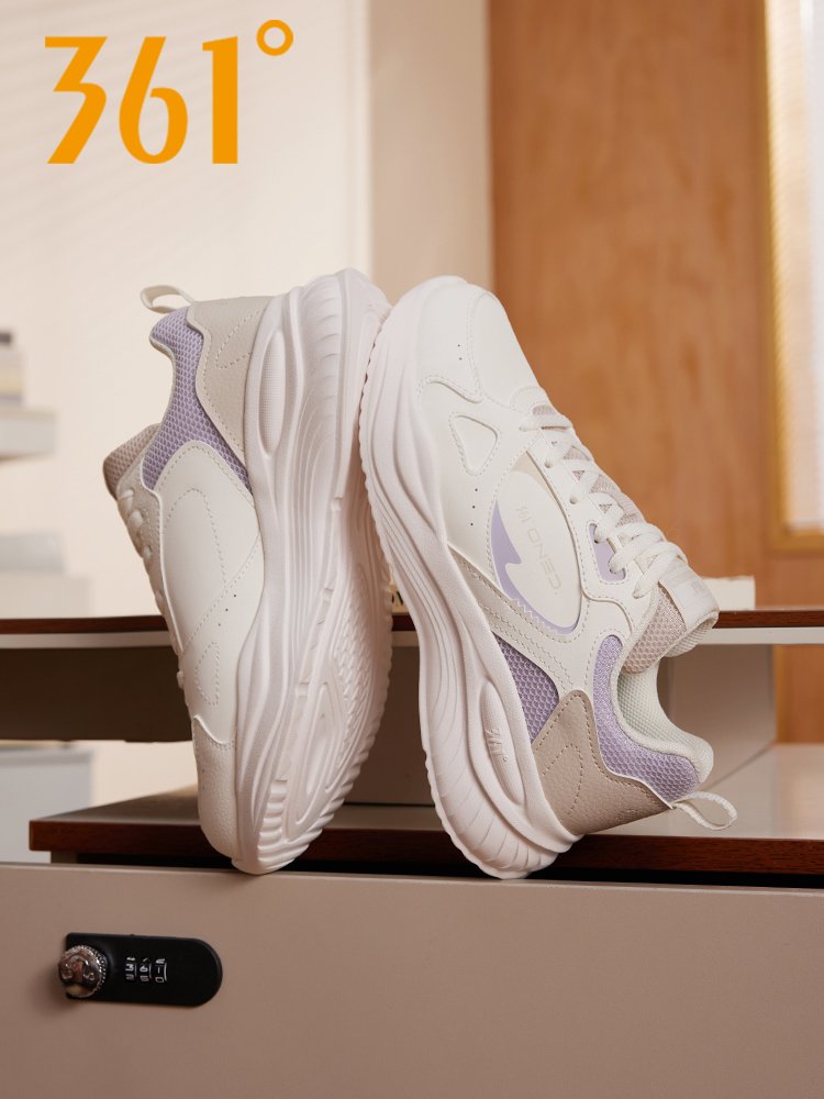 361 women's sneakers, new leather-skinners in autumn 2024, official flagship shoes for leisure