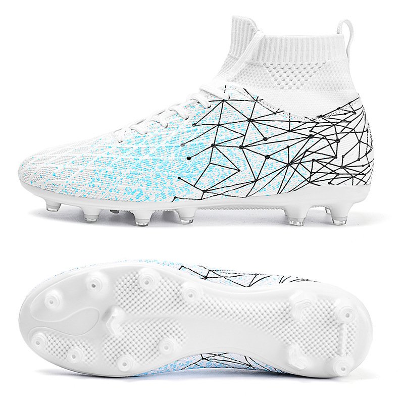 High top football shoes for men women long nail youth high school professional competition broken nail football shoes
