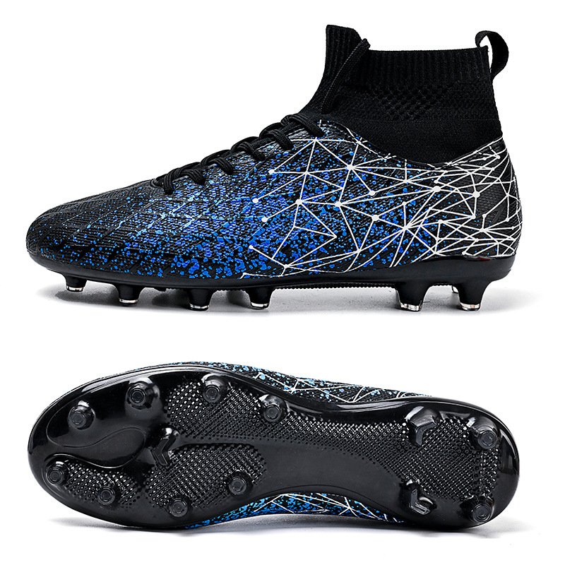 High top football shoes for men women long nail youth high school professional competition broken nail football shoes