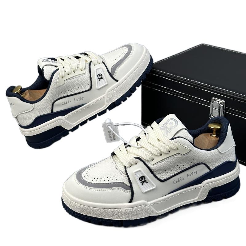 2024 Fashion design new men's autumn and winter leisure sports shoes soft sole wear-resistant leisure skateboard shoes