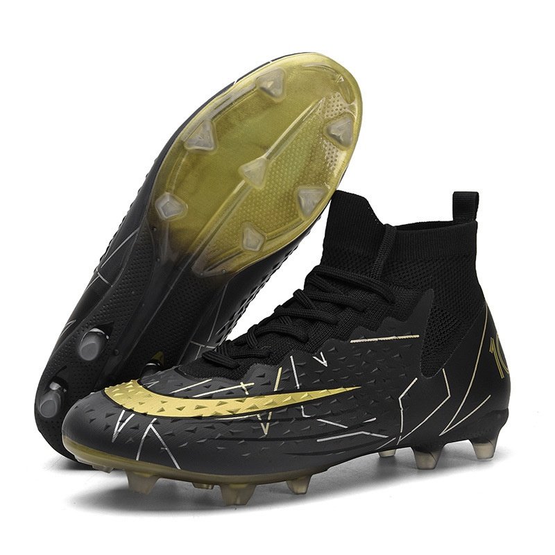 Mens Adult Soccer Shoes New AG Long Spikes TF Broken Spikes Training Athletic Shoes Teenagers Students Winter