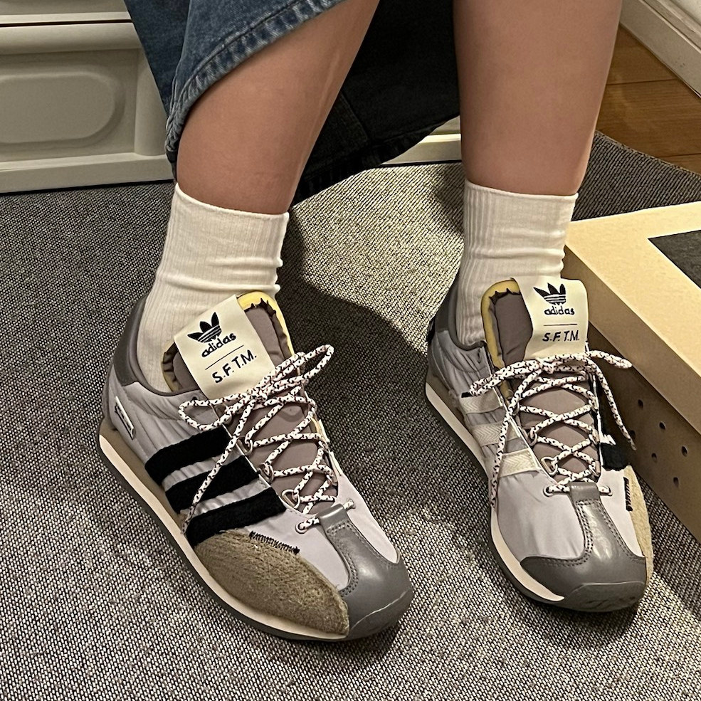 ADIDAS x SONG FOR THE MUTE SFTM joint retrospective sports sneakers IH7519