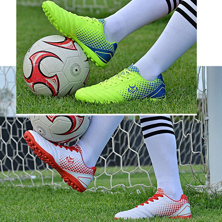 Offer Sample Unisex Football Men's For Kids Soccer Shoes TF