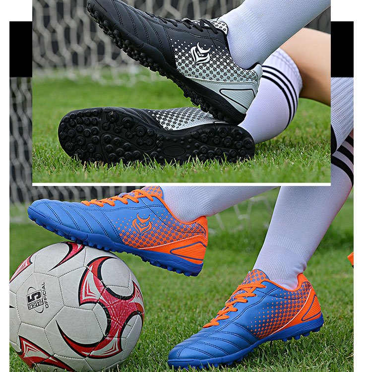 Offer Sample Unisex Football Men's For Kids Soccer Shoes TF