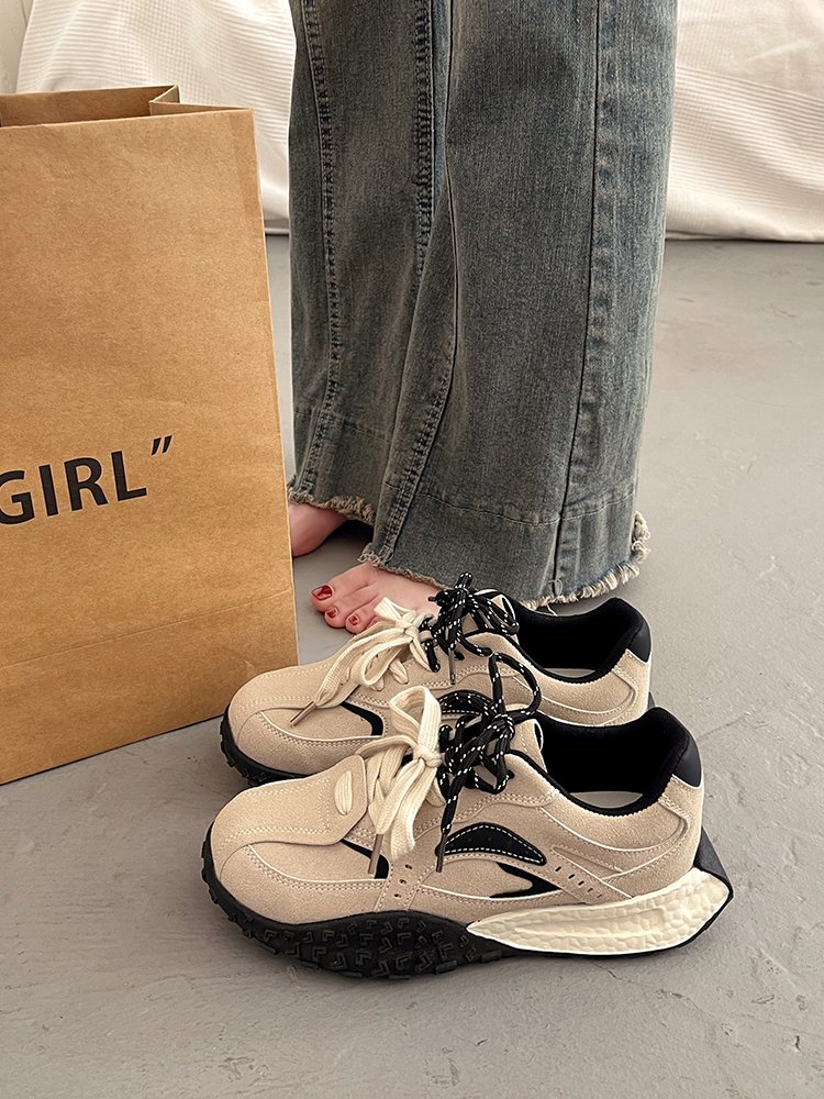 The big, small, thick old man's shoes