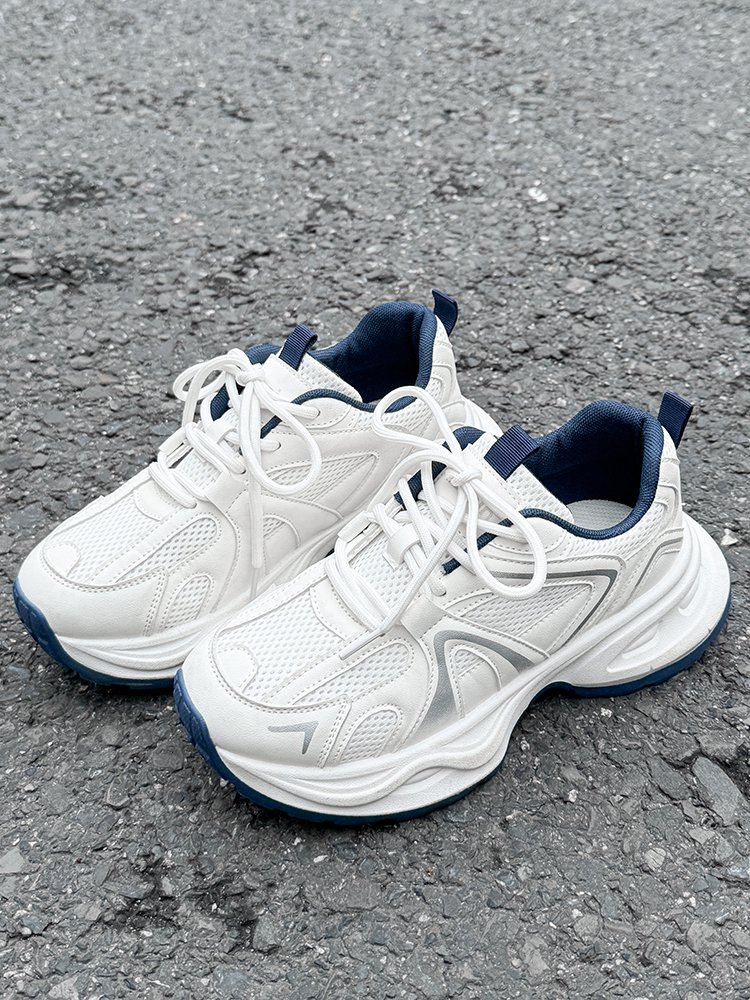 "Sweet-looking old man's shoes, 2024 spring and autumn's new bulge, 100-knocked fashion students' sports shoes."