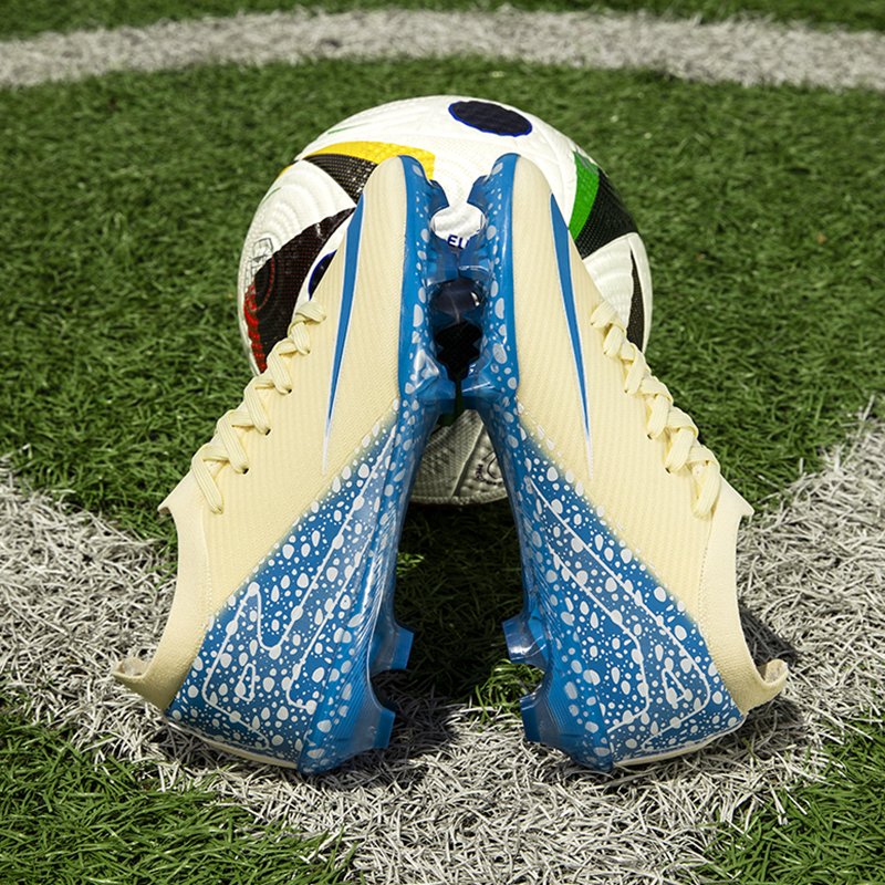 Adult Sports Soccer Shoes Synthetic Soccer Shoes Wholesale Professional Men's Cotton Rubber Soccer Boots