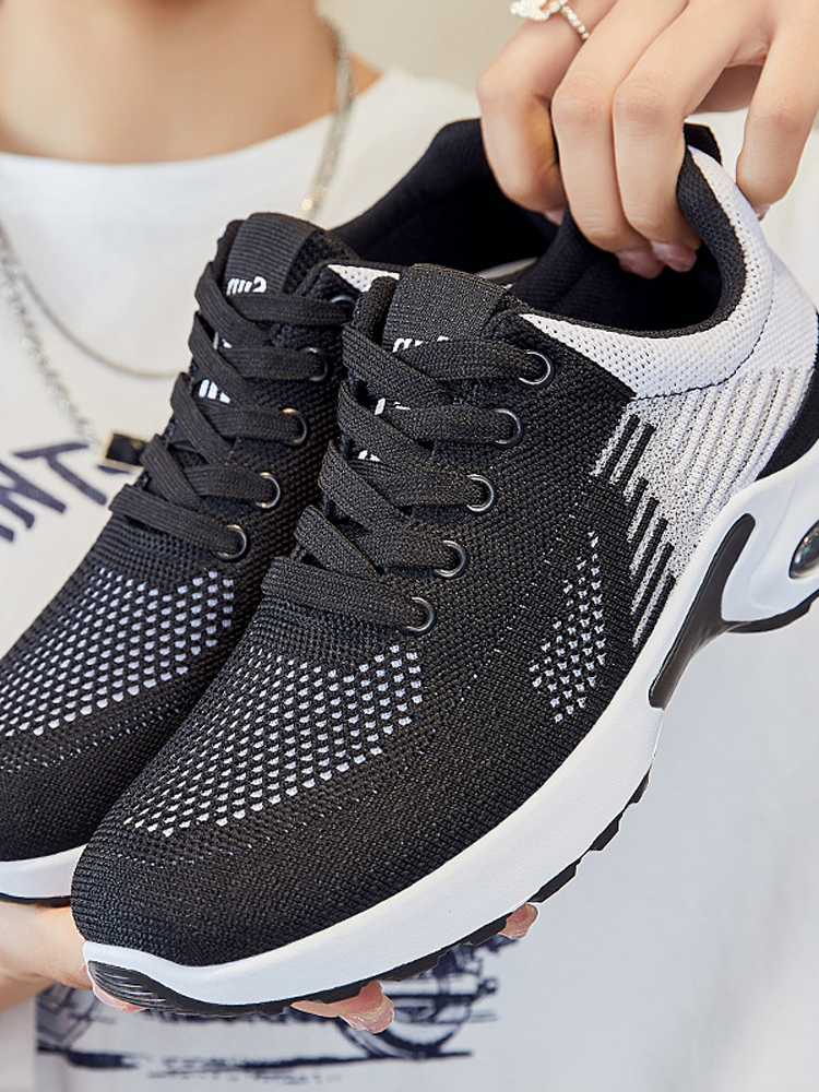 The shoe boy's new air-negative soft-sliding lady's sneakers lightened the jogging lady's shoes