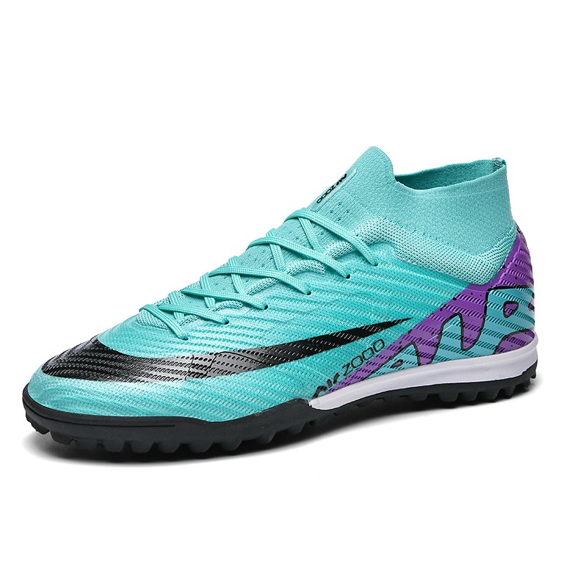 Factory Wholesale Custom Fashion Oem Odm Fg/Tf Solid Trainers Futebol Wear-Resistant Training Soft Light Soccer Cleat Shoes