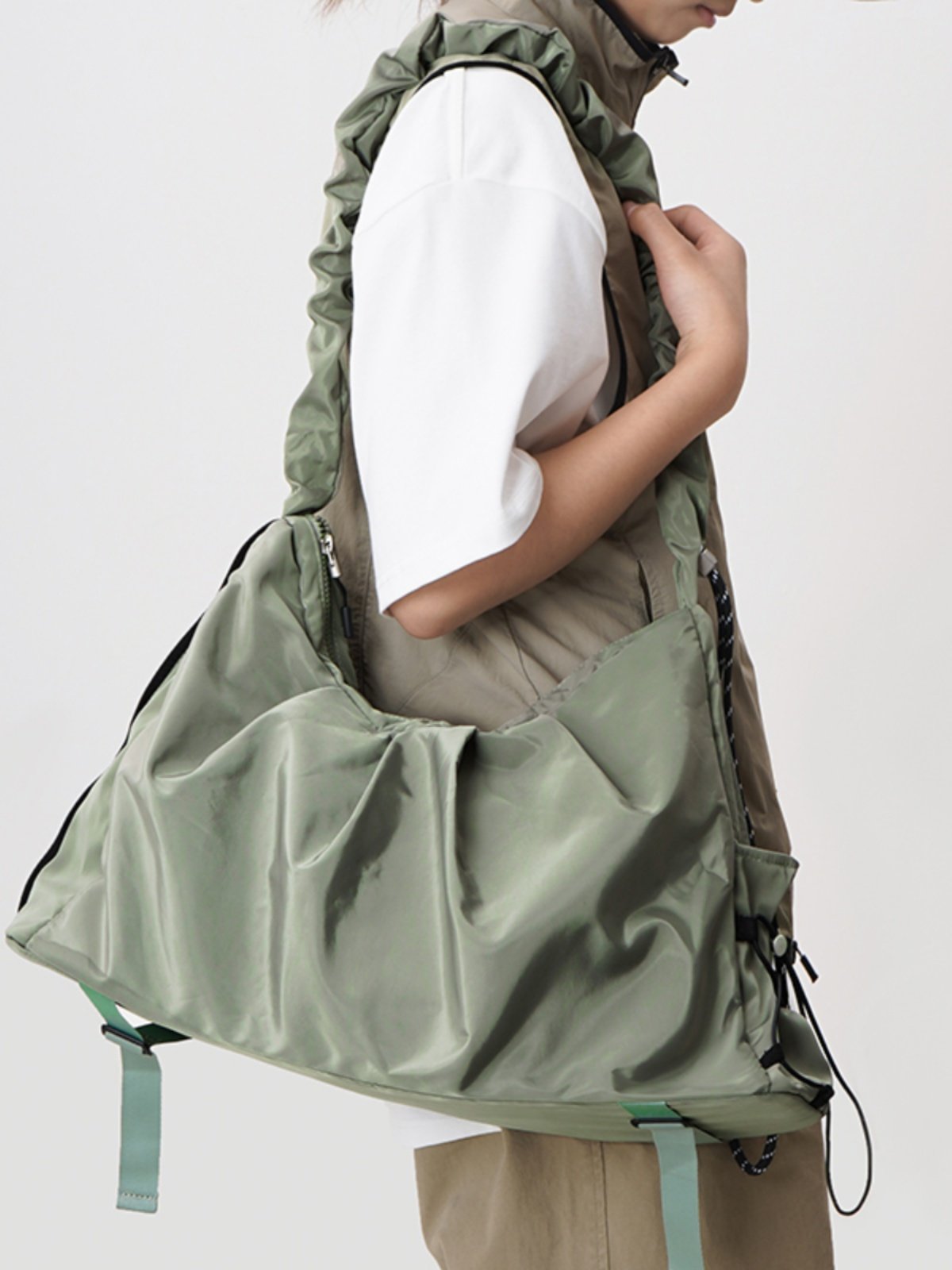 Gymnasium bag, dry and wet, multi-purpose, colory, yoga bag, shoe bag, one-shoulder slop bag