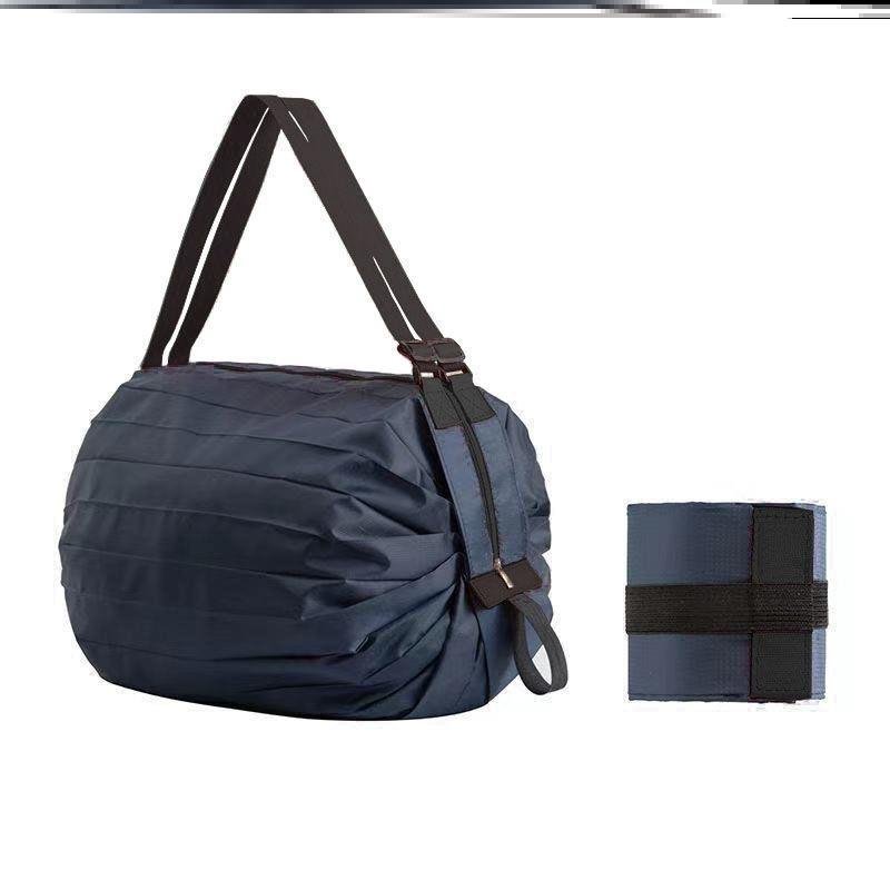 Foldable double-shoulder bag and environmental bag, large-volume folded single-shoulder sports pack