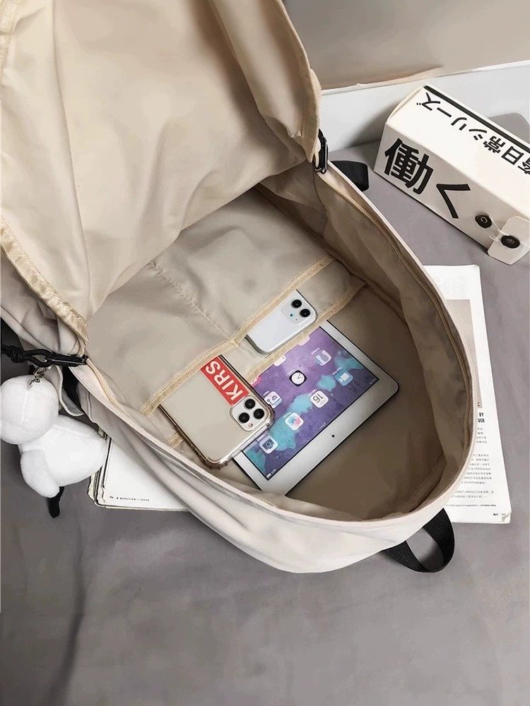 Sports, two-shouldered men's large-capacity travel pack for girls, and a light-for-sit bag for junior high school students