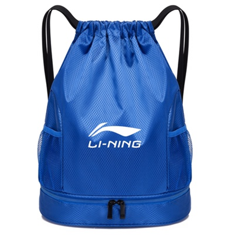 Swimming packs of women's dry and wet separation gyms with men's swimsuits and waterproof bags with shoes and shoes