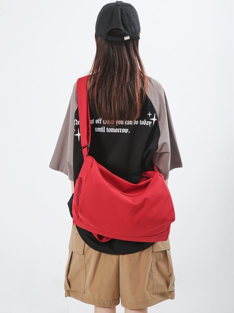 Travel packs, gym packs, swim packs, short-distance bag girls, dry-wet separated red