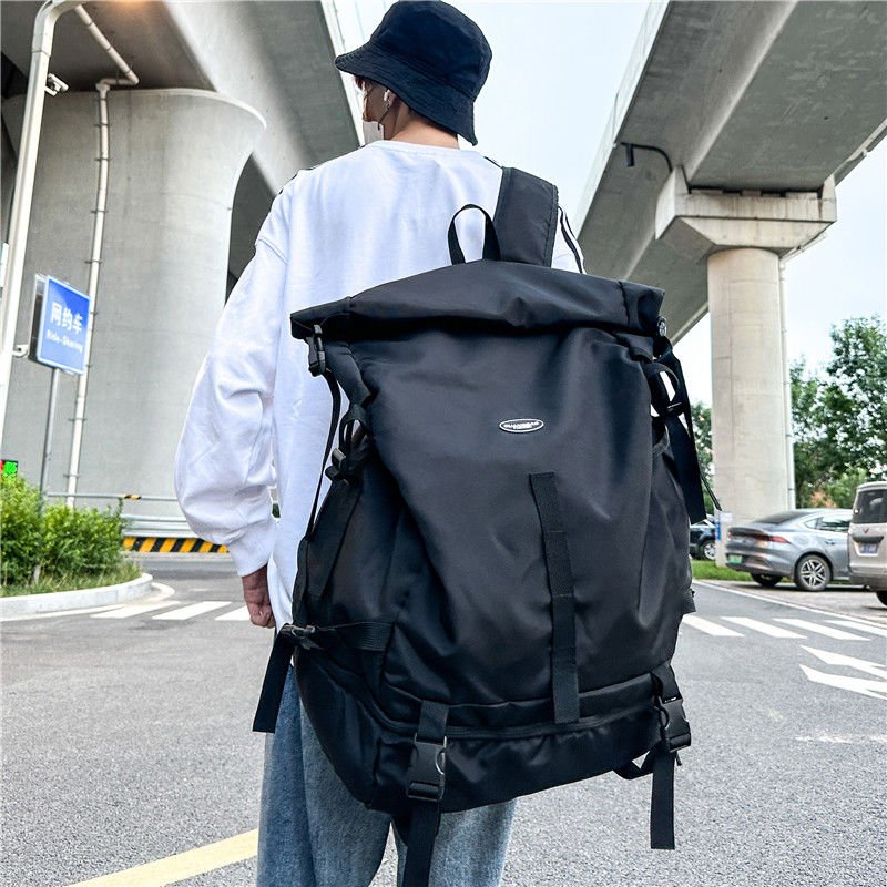 Super-capacity packs of independent sneaker basketball students book-packed double-shouldered computer travel kit