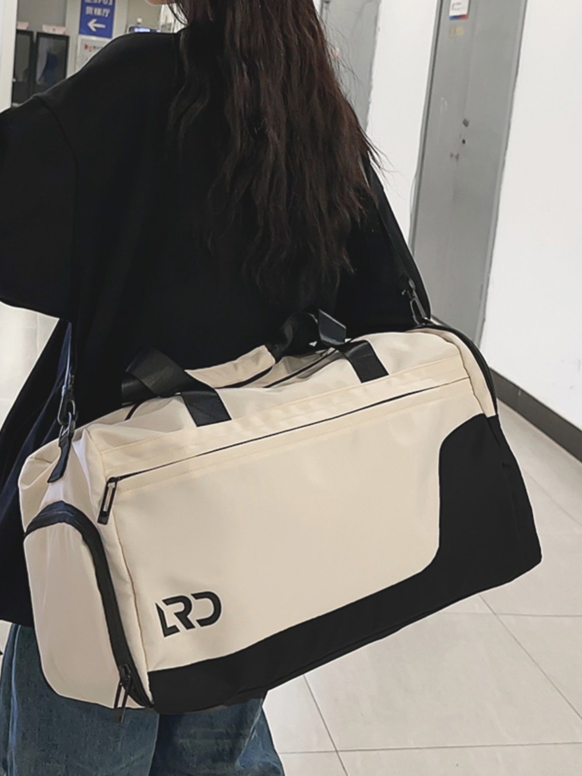 Short-distance packs for girls with light and heavy exercise, dry and wet separation gym bag bags for work bags