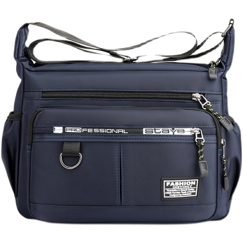A large man's bag, a one-shoulder backpack, and a good time to go to work on the Oxford Slurpphone