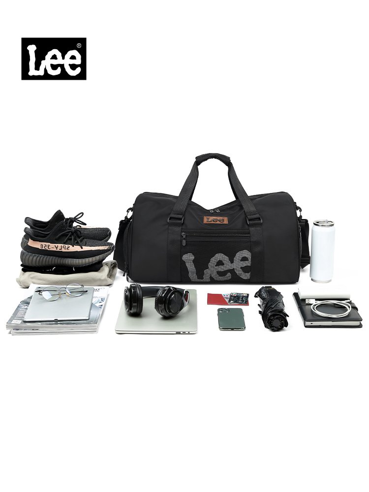 Lee's short trip bag for women's high-capacity sports gym bag for men's dry, wet and separate handbags with one-shoulder slashy bag
