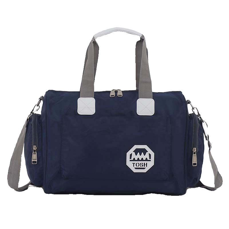 Korean-size-size travel pack short-distance, Oxford-waterproof, male-female slashed gym bag