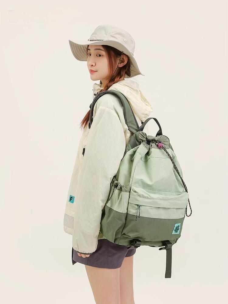 New 2024, light-knit double-shoulder-belt-coated book packs of high-capacity outdoor sports travel packs