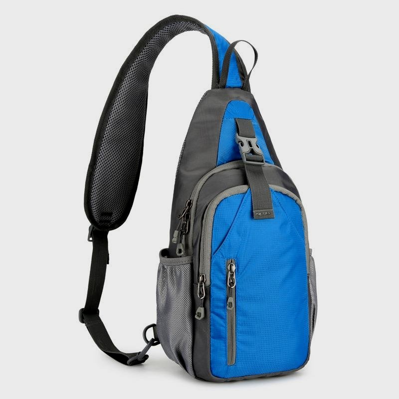New day-to-day chest packs, waterproof, one-shoulder-packed slant sports households outsourced chest packs