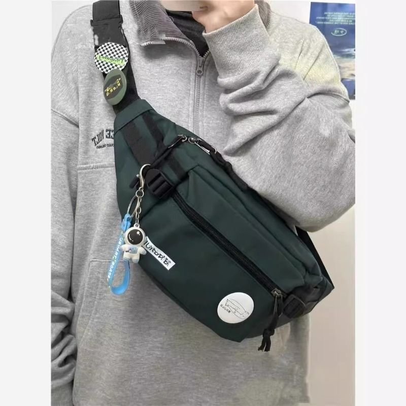 a new 2024 in a slop bag for a restive male backpack cyclist slashing over a summer twig chest bag