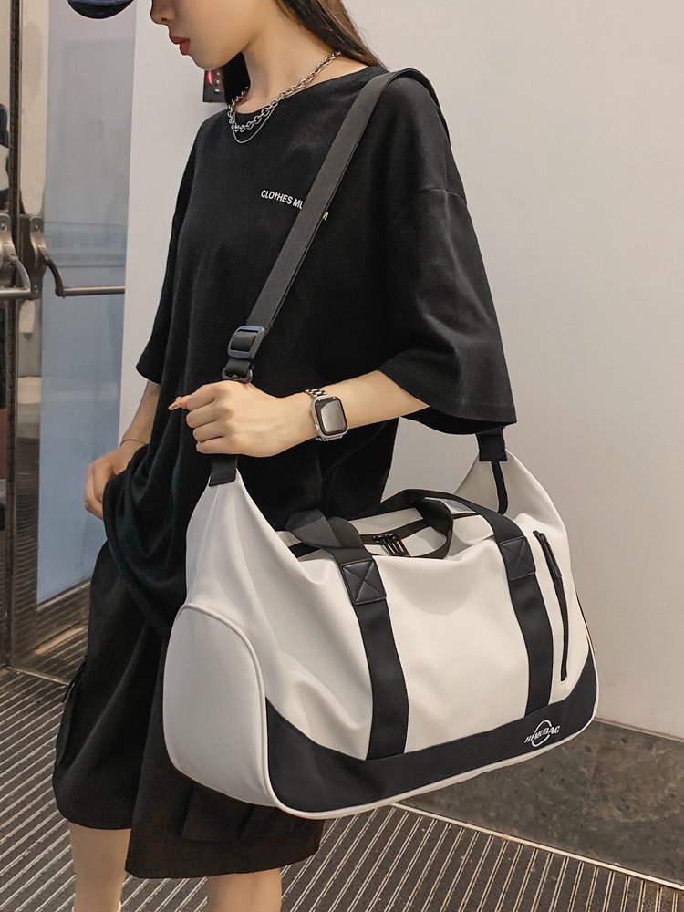 Tied and wet, separate handbags for men and women with a high-capacity yoga gym class recreational kit