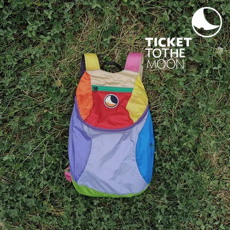 Ticket To The Moon Walking Short-Ride Mountain Rack-Back