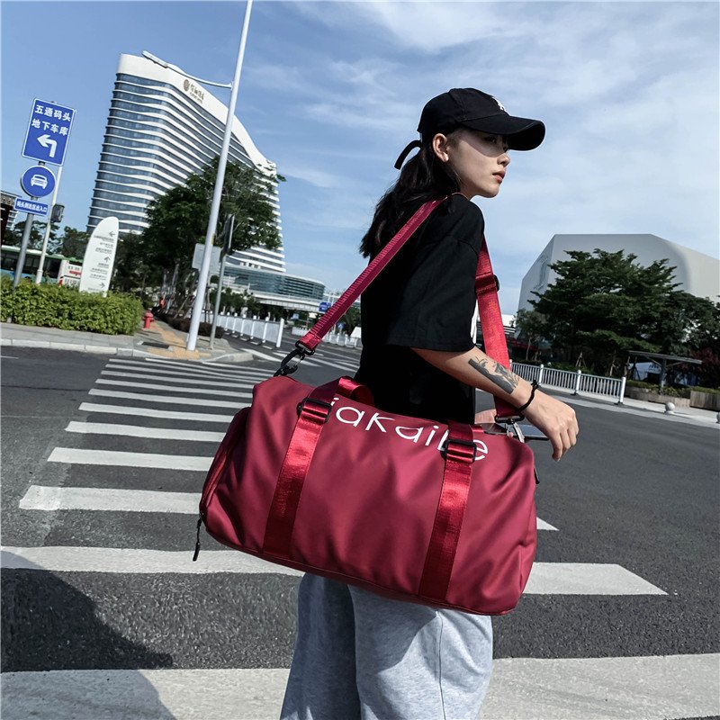 Large-capacity gyms, dry and wet-separation sports kits, recreational handbags, handbags, swimming kits for men and women