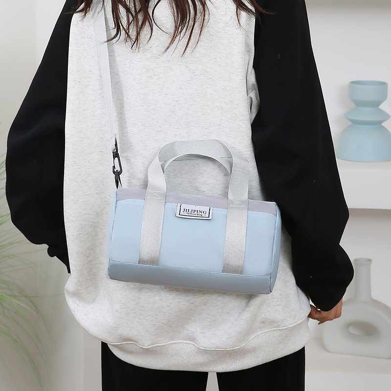 Summer cylindrical cylindrical, water-slash-proof, gym bag, male sports bag, one-capable shoulder bag, ecstasy