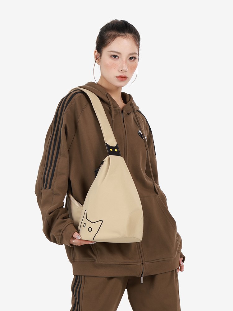 NOXXON MOVEMENT HIGH-LEVEL LIGHT-PANTS, ONE- SHOULDER-ON-ONE, MULTI-PURPOSE, LARGE-CAPACITY SLASH CHEST BAG