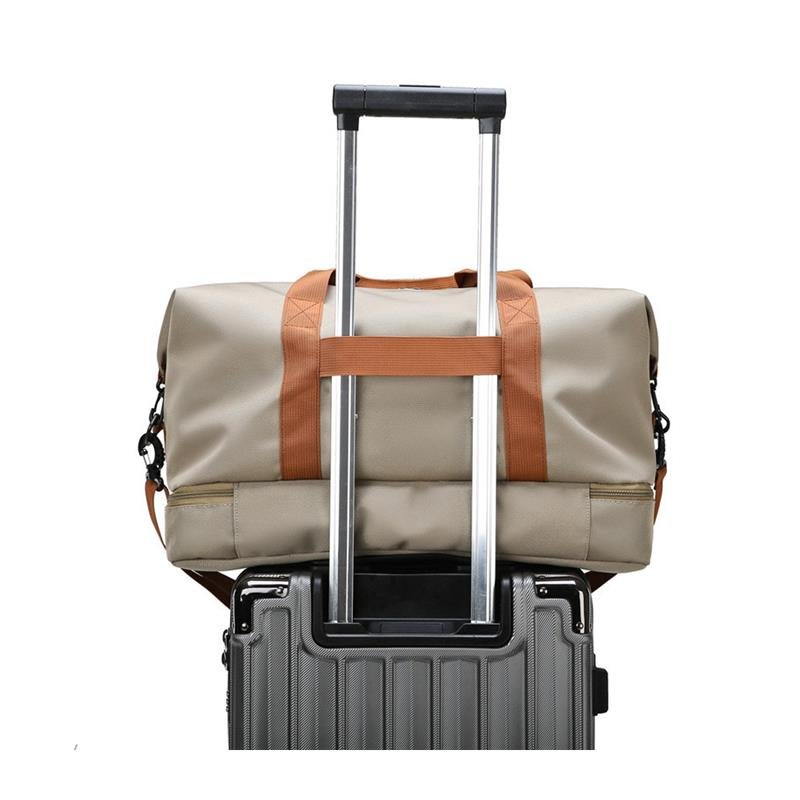 Travel bag handbags travelling on short-distance, men and women, large-volume canvas bag bags, short-distance exercise exercise