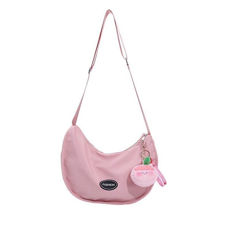 Super-flamming little girl's summer tarpaulin bag, 2023 new women's sports bag, students' leisure dumplings