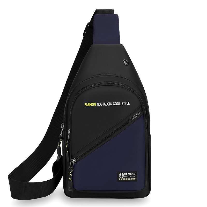 Fashion man's slashing bag, 2024 new chest bag, shoulder bag, multi-purpose shoulder bag, full-capacity exercise