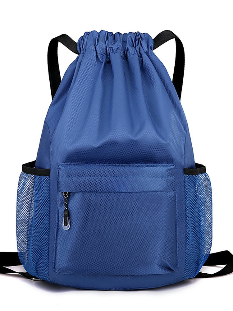 Customized damp and wet sacks and swim-in-back packs, two-shouldered sports-training basketball packs