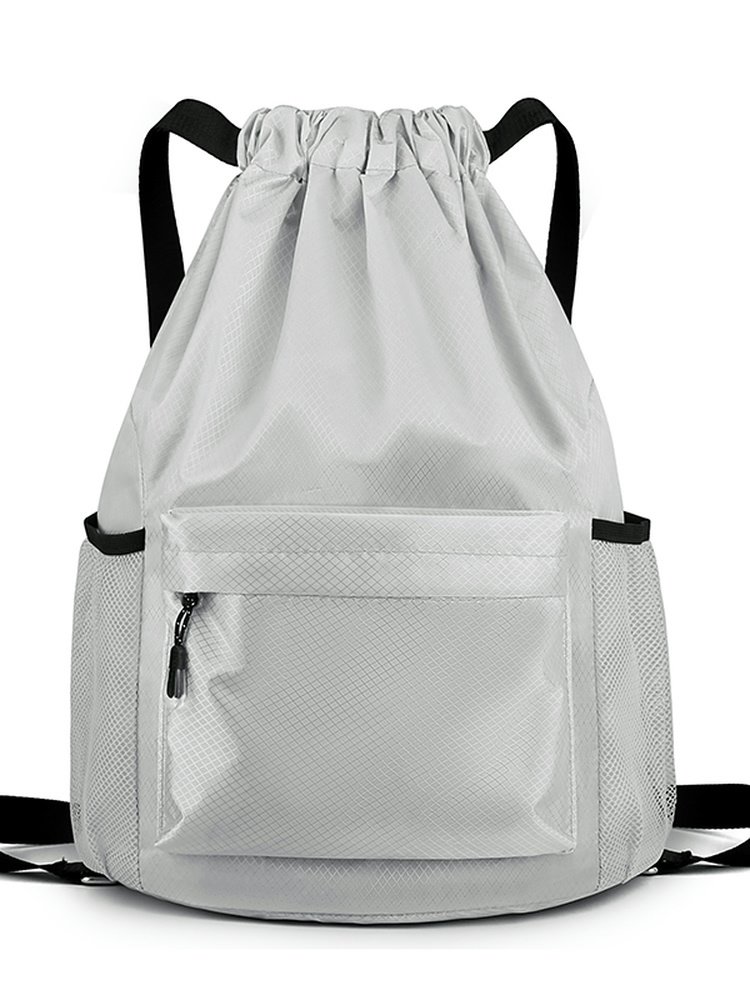 Customized damp and wet sacks and swim-in-back packs, two-shouldered sports-training basketball packs