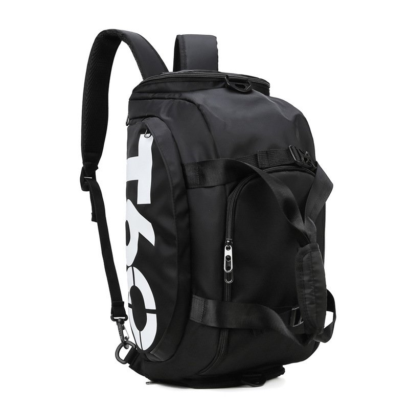 An outdoor exercise bag, water-dry-wet-separated, multi-functional large-capacity handbag bag